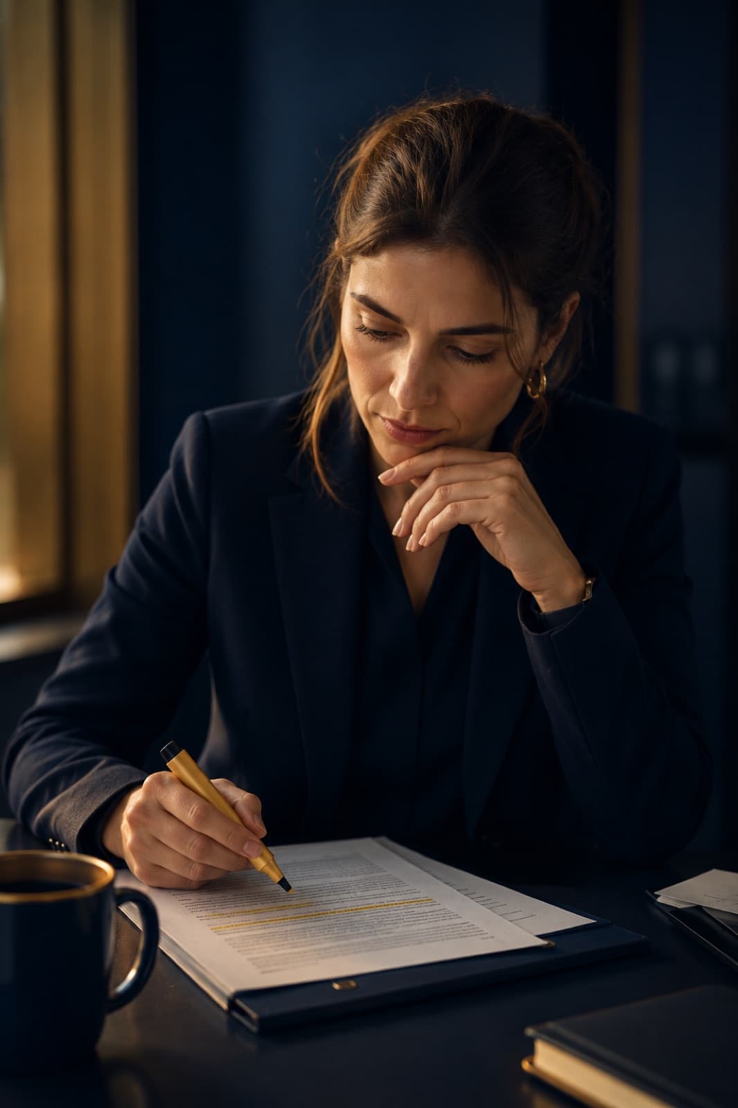 Candidata che pianifica il calendario di preparazione EPSO