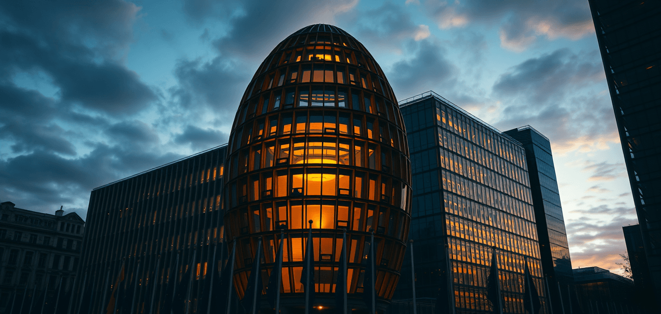 Bâtiment Europa, siège du Conseil européen à Bruxelles